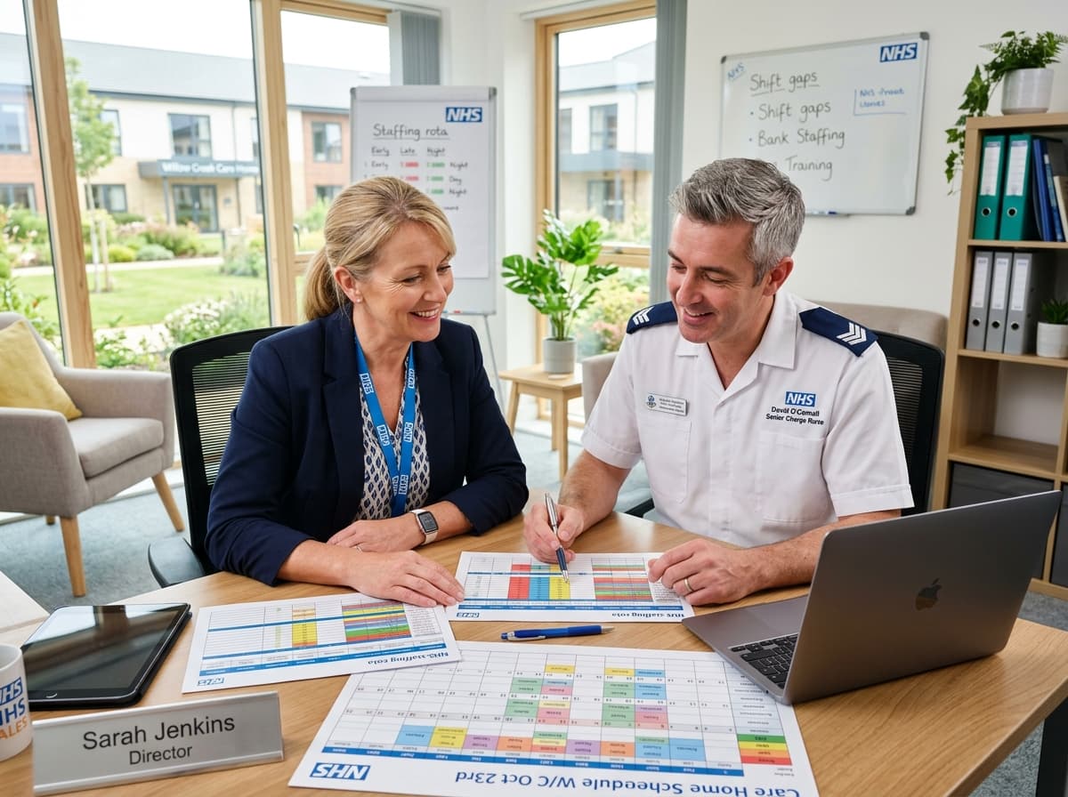 Nurse Manager Coordinating Care